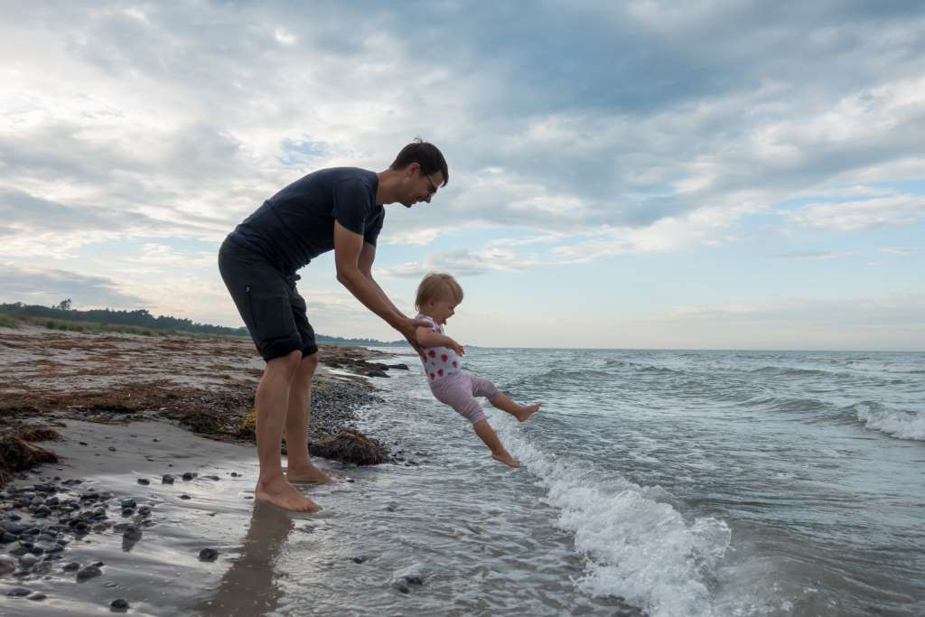 Møn Strand Dänemark mit Kindern