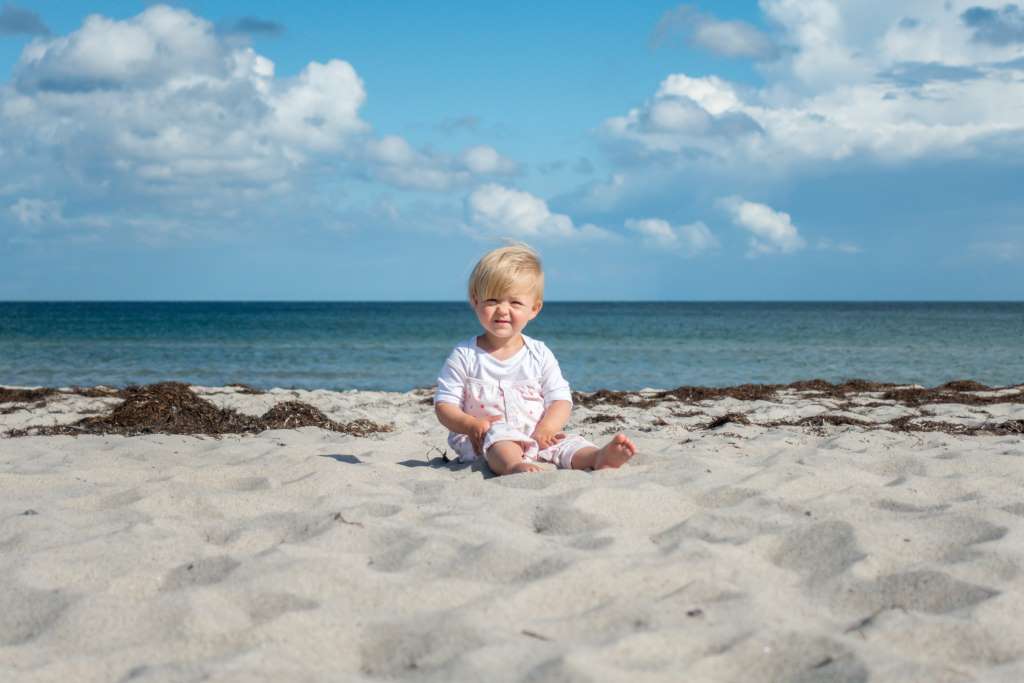 Sommerurlaub mit Kindern Dänemark Strand