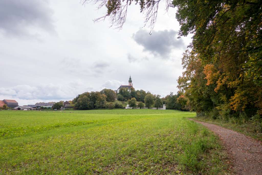 Kloster Andechs im Herbst