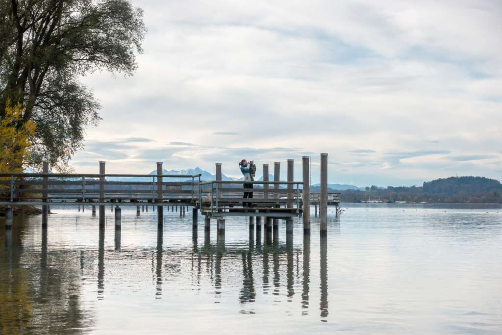 Wandern im Münchener Umland Chiemsee