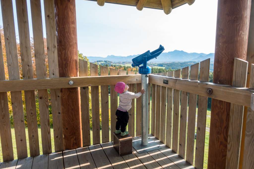 Wandern mit Kindern Ratzinger Höhe