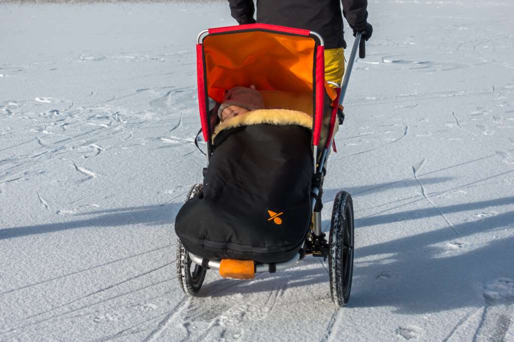 Hike Kid Offroadkinderwagen im Winter