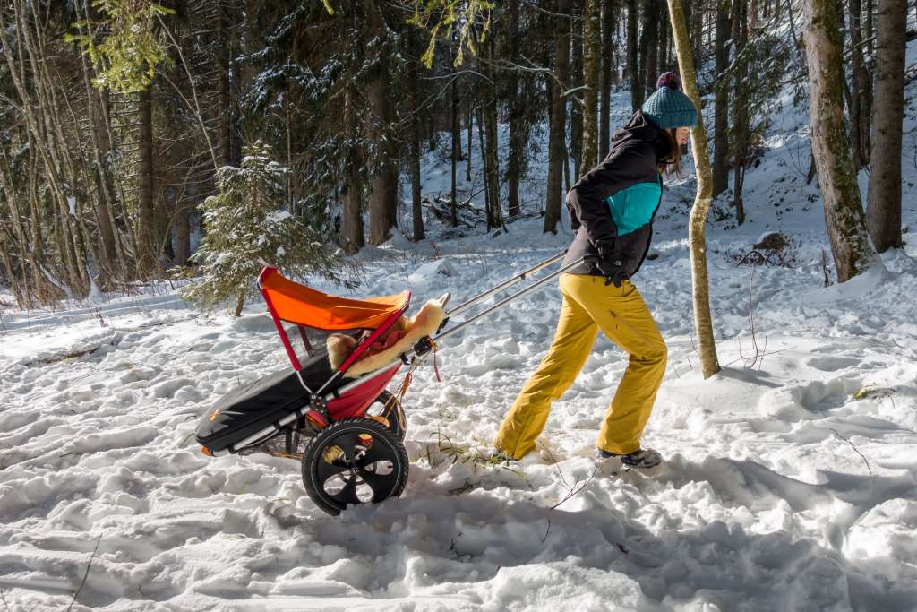 Outdoor Kinderwagen Wandern Winter