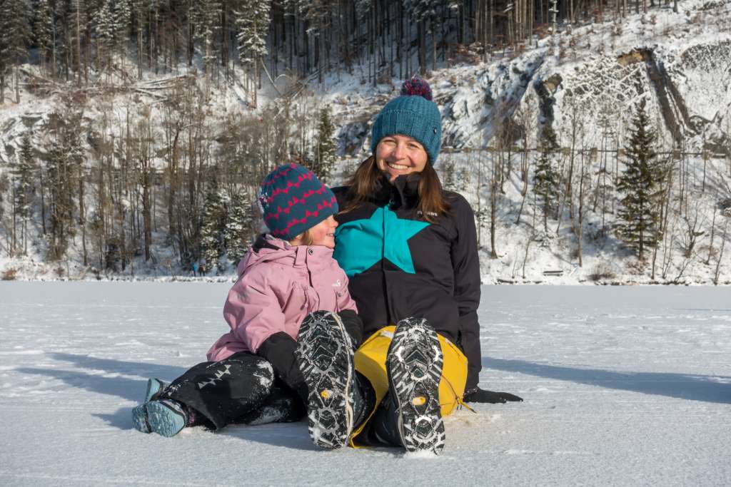 Wandern im Winter mit Grödel