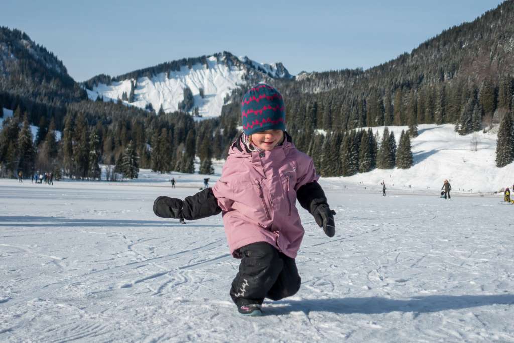 Wandern im Winter mit Kindern