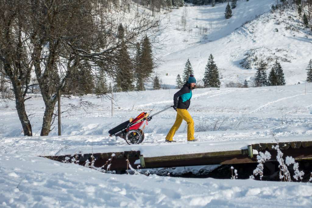 Wandern mit Kindern und Kinderwagen