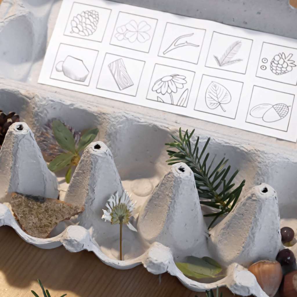 Natur Sammelbox Download Kinder Eierkarton
