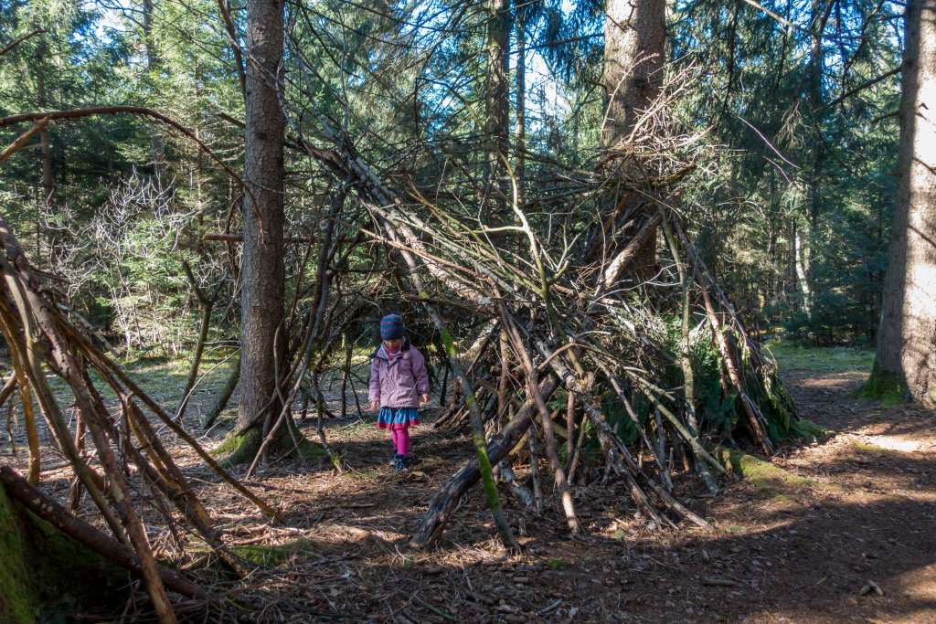 Nachhaltig draußen sein mit Kindern