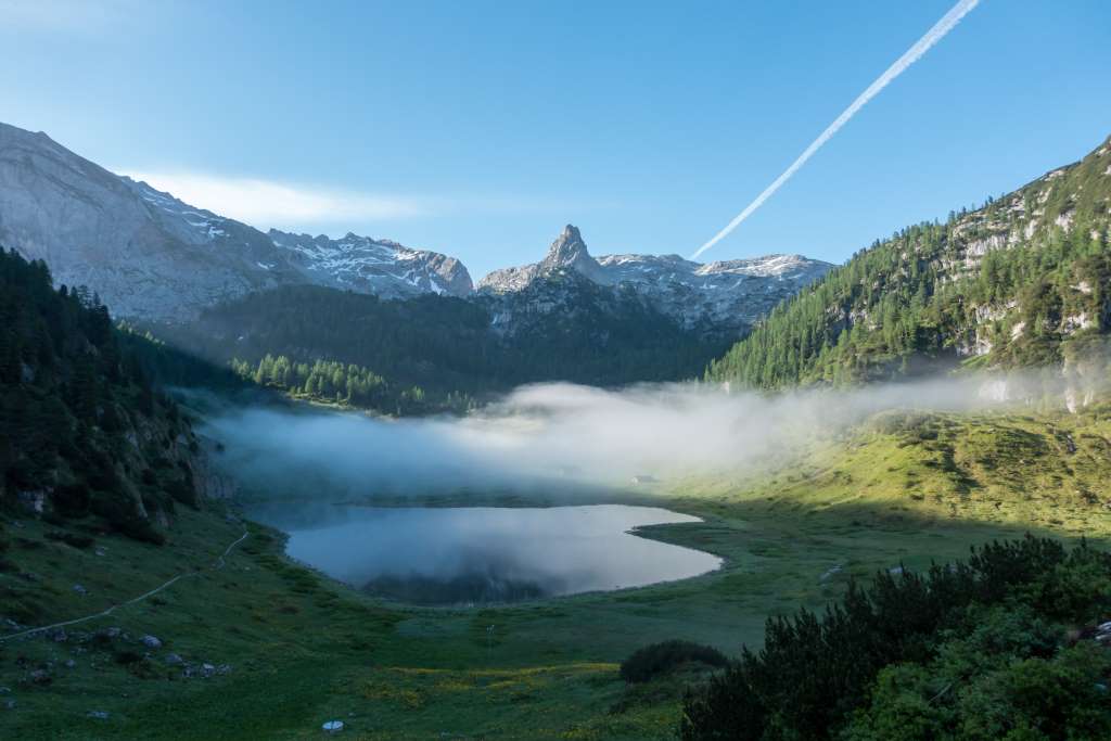 Funtensee mit Nebel