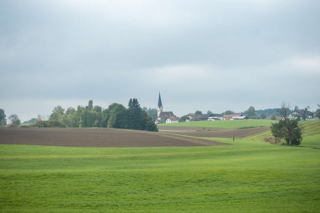 Landschaft Wasserburger Radrundweg