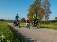 Auf dem Wasserburger Radrundweg mit Kindern