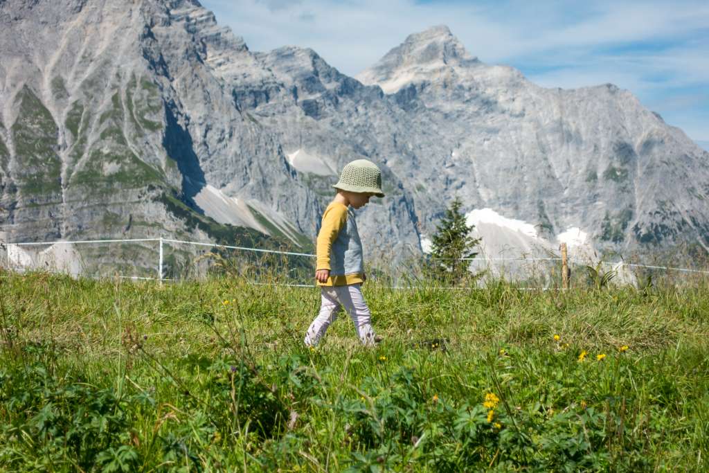 Hüttentouren mit Kindern Alpen