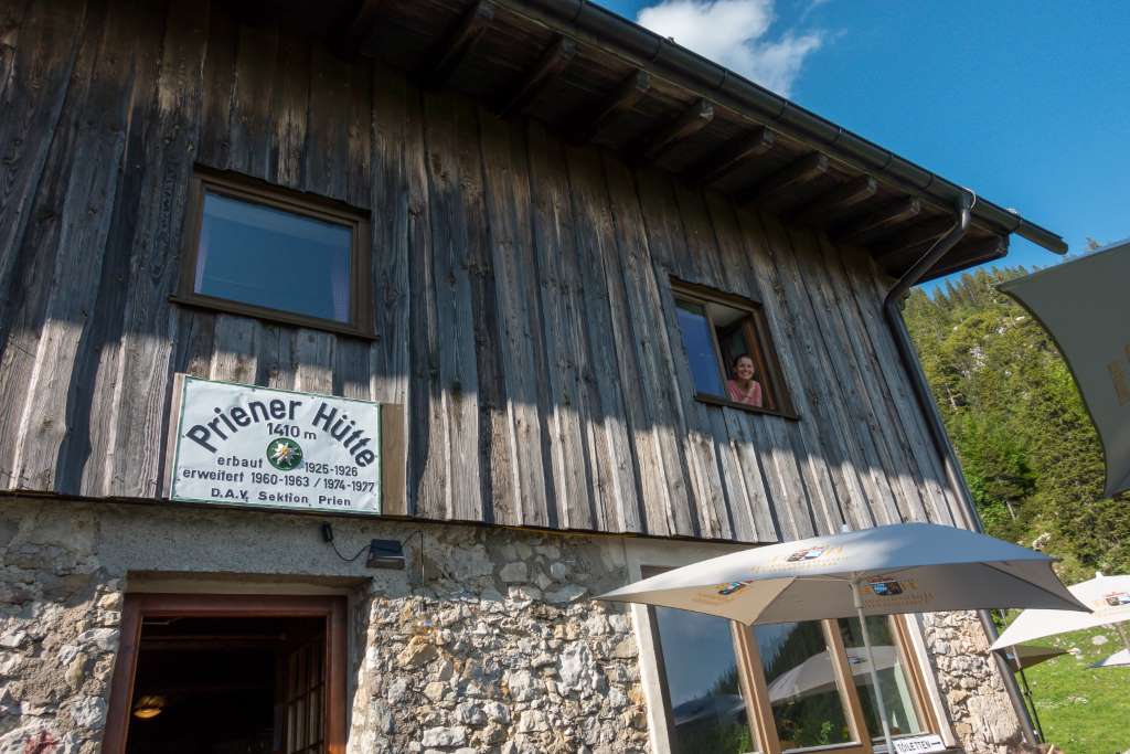 Hüttenübernachtung mit Kindern Priener Hütte