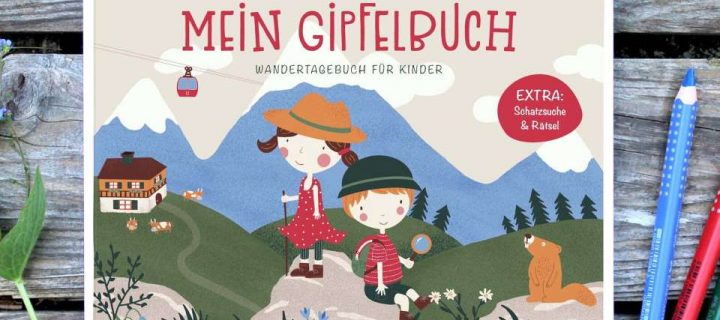 Gipfelbuch für Kinder I Wandertagebuch inkl. Schatzsuchen & Rätsel