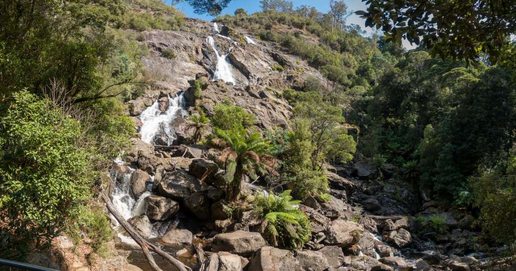 St Columba Falls Tasmanien