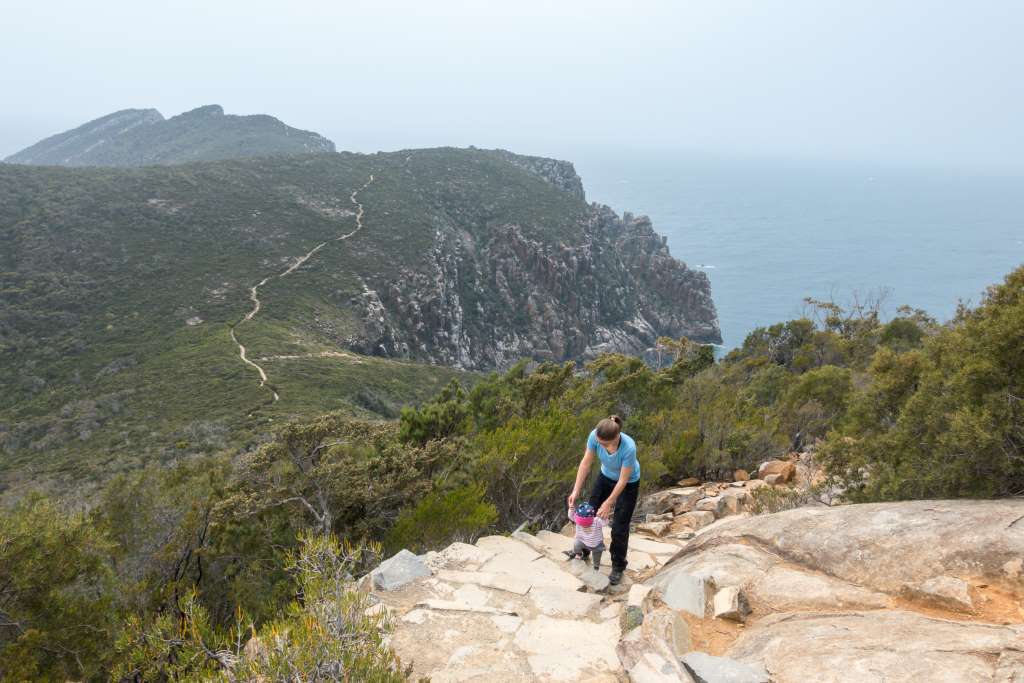 Tasmanien Sehenswürdigkeit Wanderung Cape Hauy
