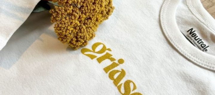 Babybody „Griasdi“ I Bio vom Alpenbaby