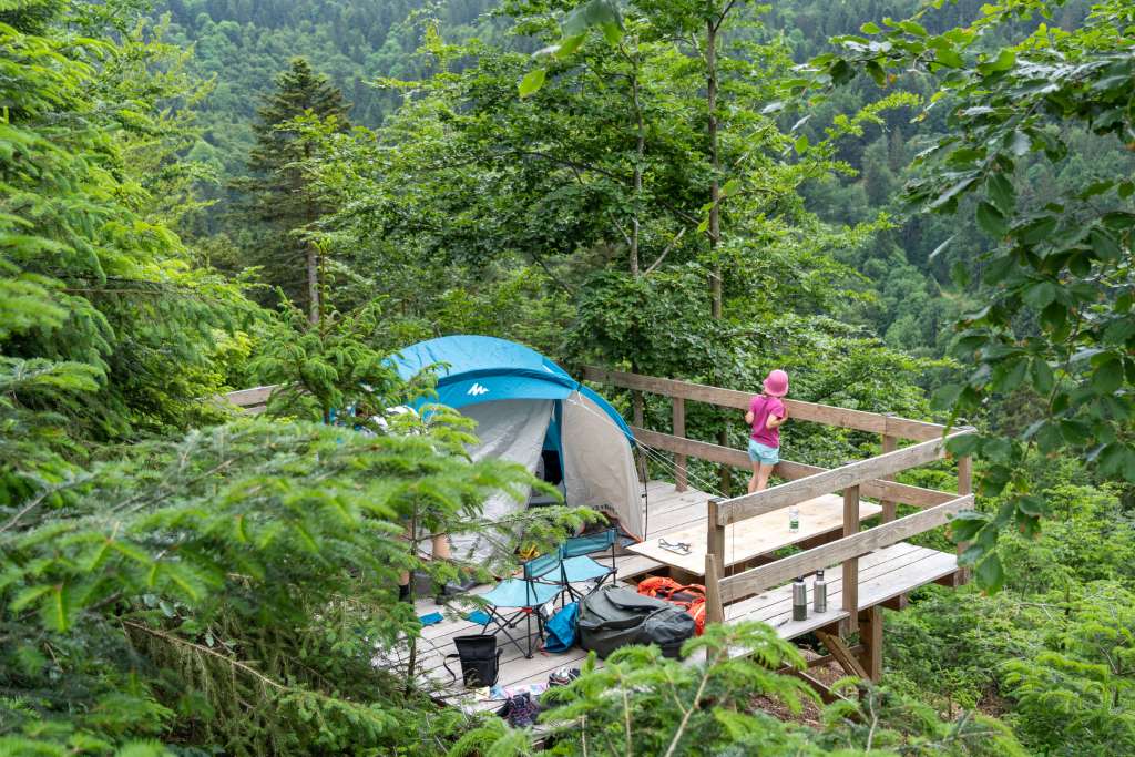 TrekkingCamp Himmelsterrassen im Schwarzwald mit Kindern