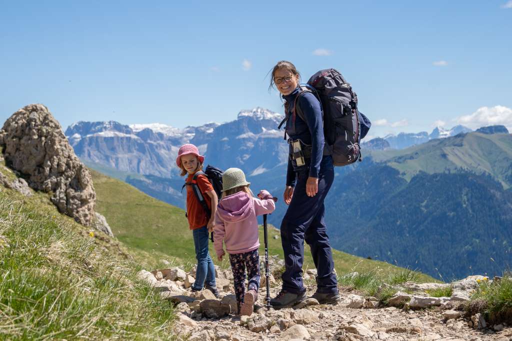 Hüttentour Rosengarten Schlern mit Kindern