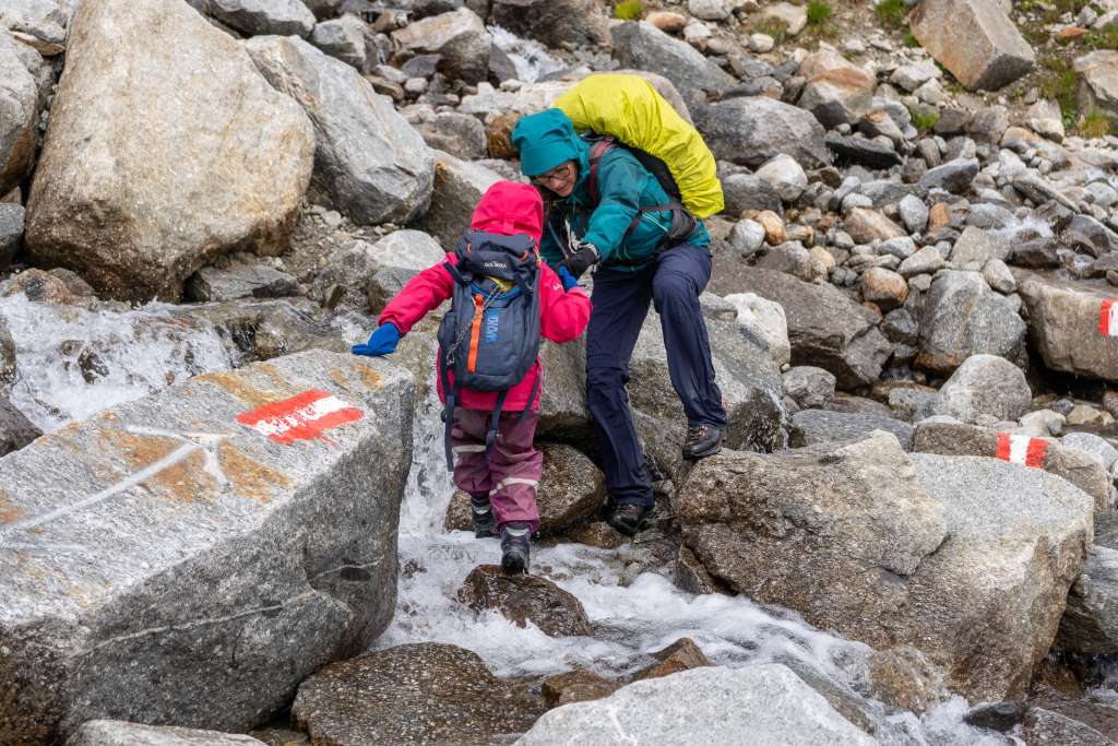 4 Tage Hüttentour Zillertaler Alpen mit Kindern