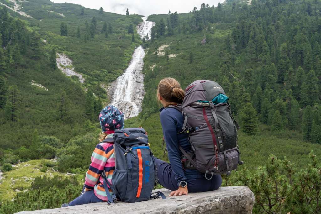 Hüttentour Zillertaler Alpen unsere Rucksäcke