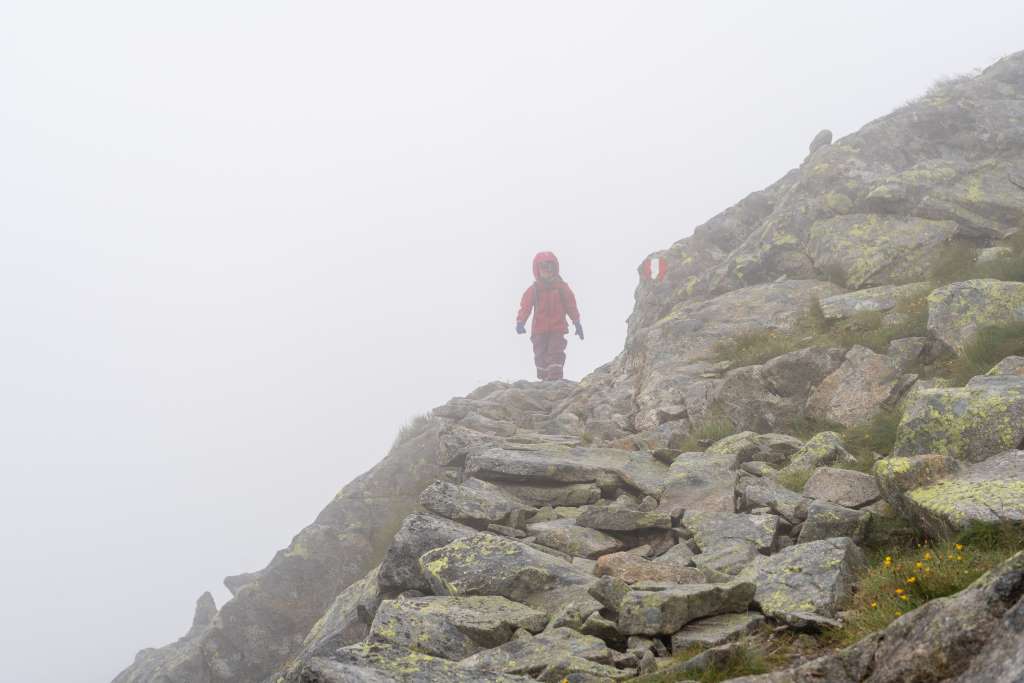 Wandern mit Kindern schlechtes Wetter