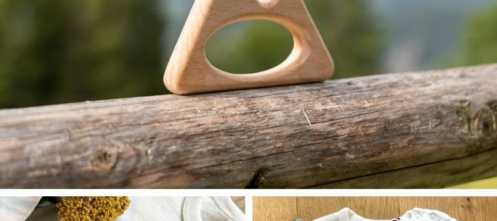 Babybody „Griasdi“ & Greifling I Frühlings-Bundle