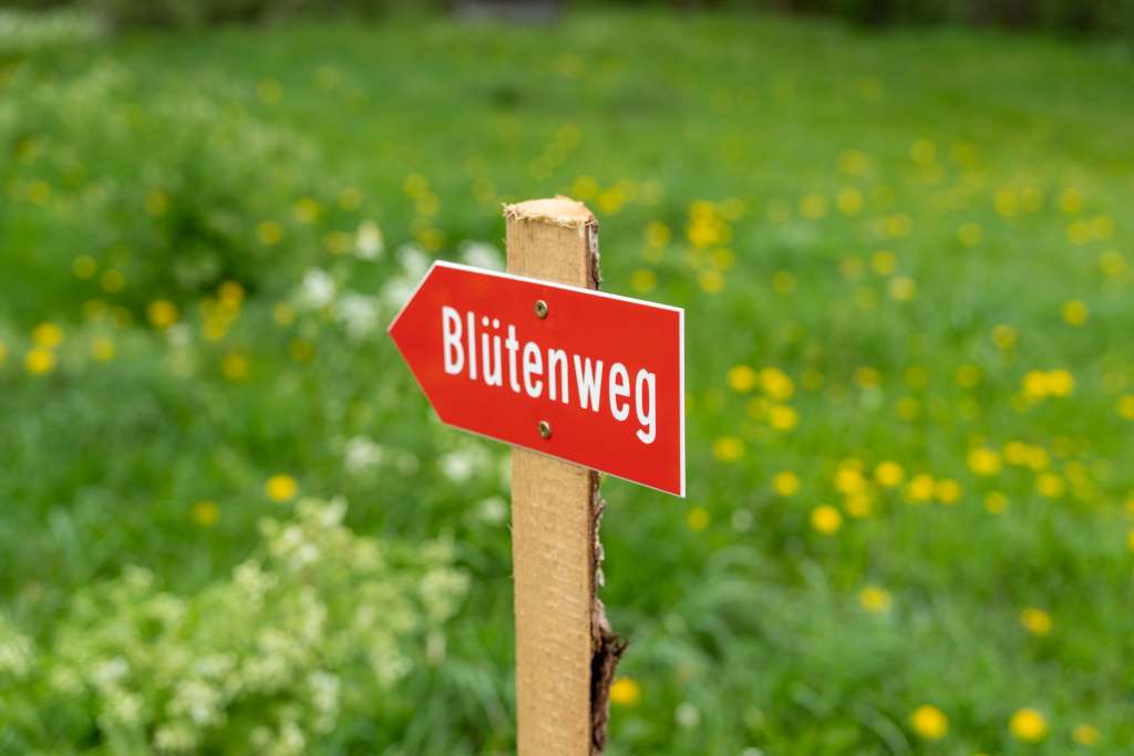 Blütenweg Bad Feilnbach mit Kindern