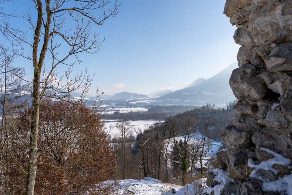 Winterwanderung Ruine Auerburg