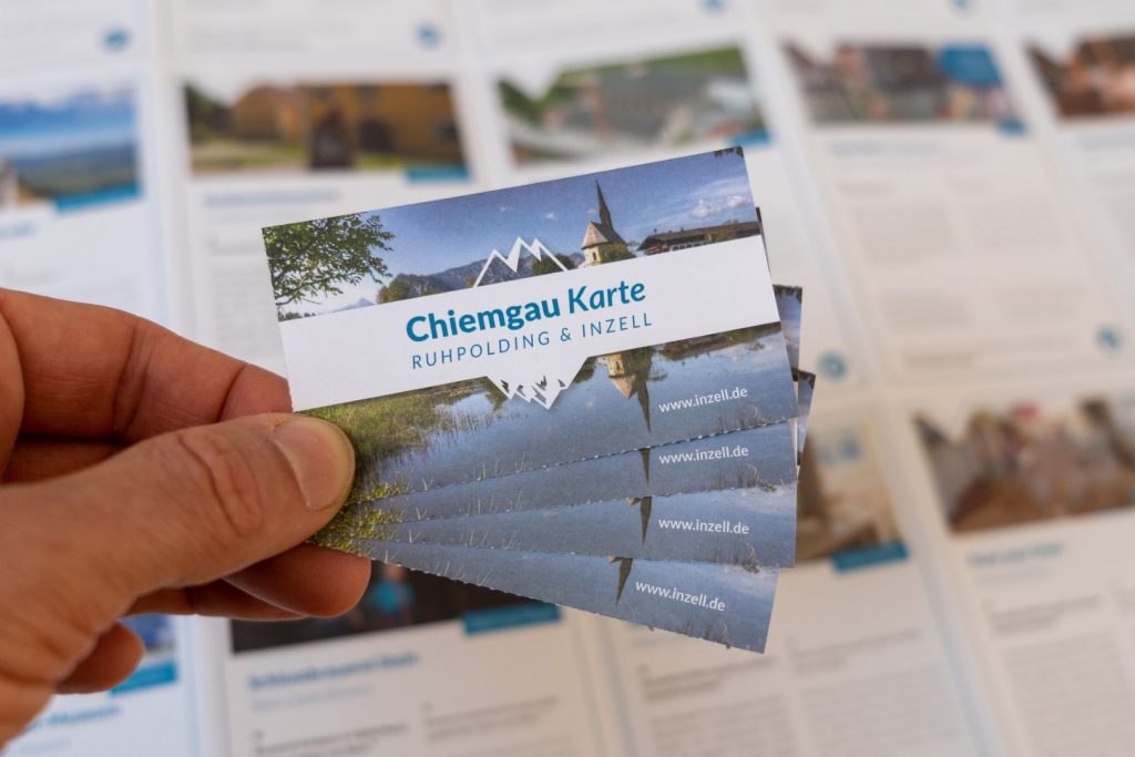 Die Chiemgau Karte für Familien Kostenlose Familien-Abenteuer rund um Inzell und Ruhpolding