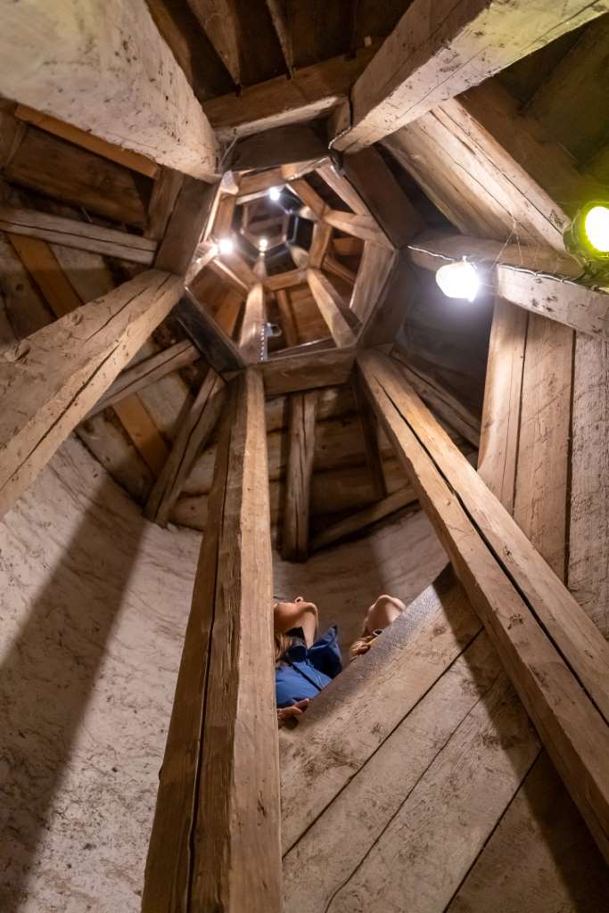 Burg Posterstein mit Kindern