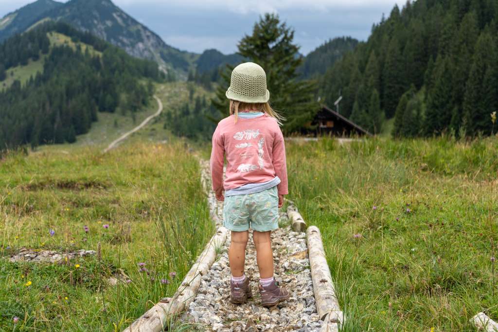 Wanderung zum Parkplatz Bergasthaus Rosengasse