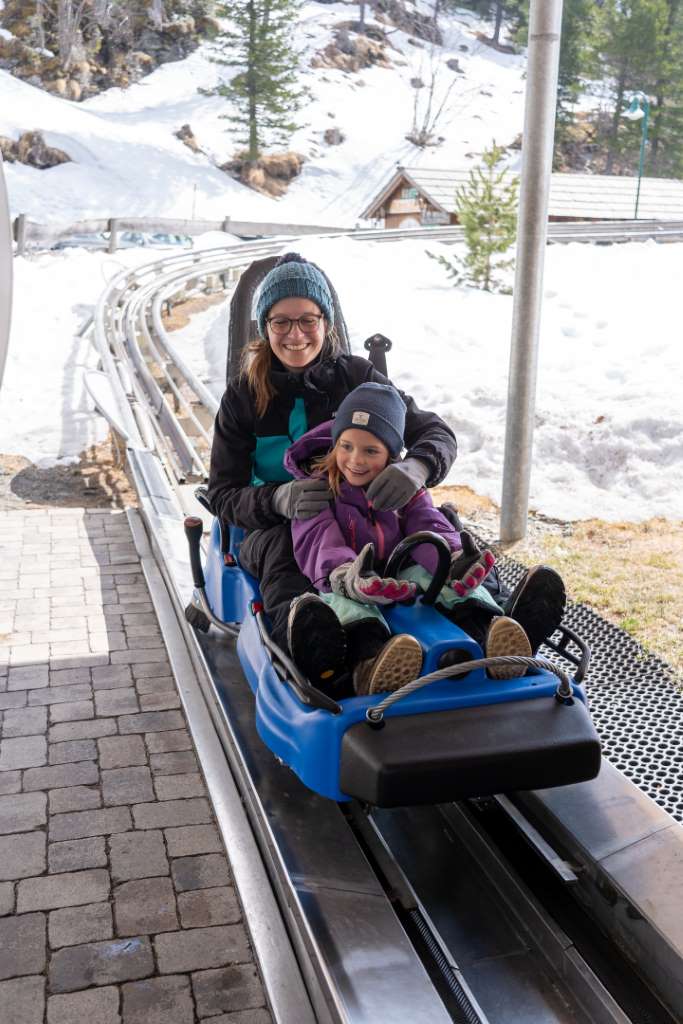 Skiurlaub mit Kindern auf der Turracher Höhe Attraktion Nocky Flitzer