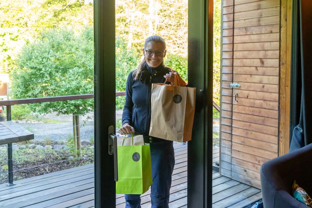 Breakfast in a bag Durbuy Belgien