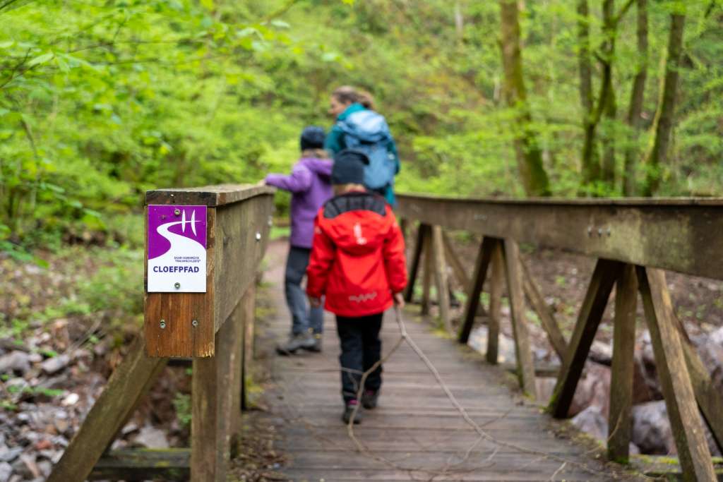 Familienurlaub im Saarland Cloefpfad