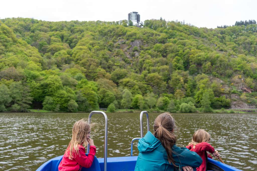 Saarschleife Bootsfahrt mit Kindern