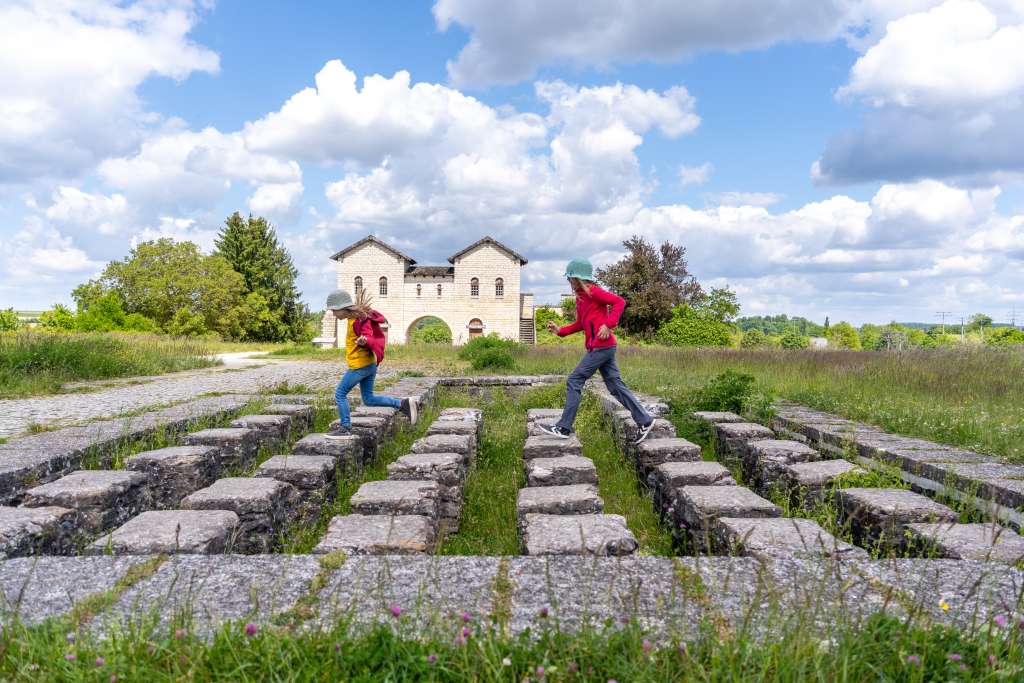 Altmühltal mit Kindern Kastell Biriciana
