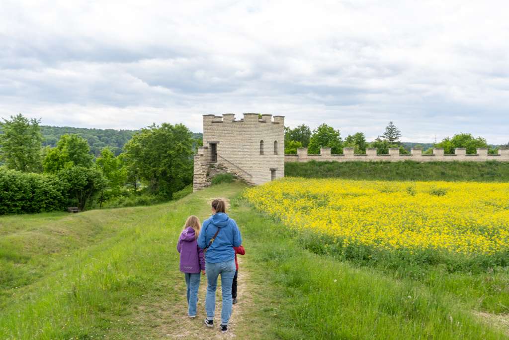 Altmühltal mit Kindern UNESCO-Welterbe Limes