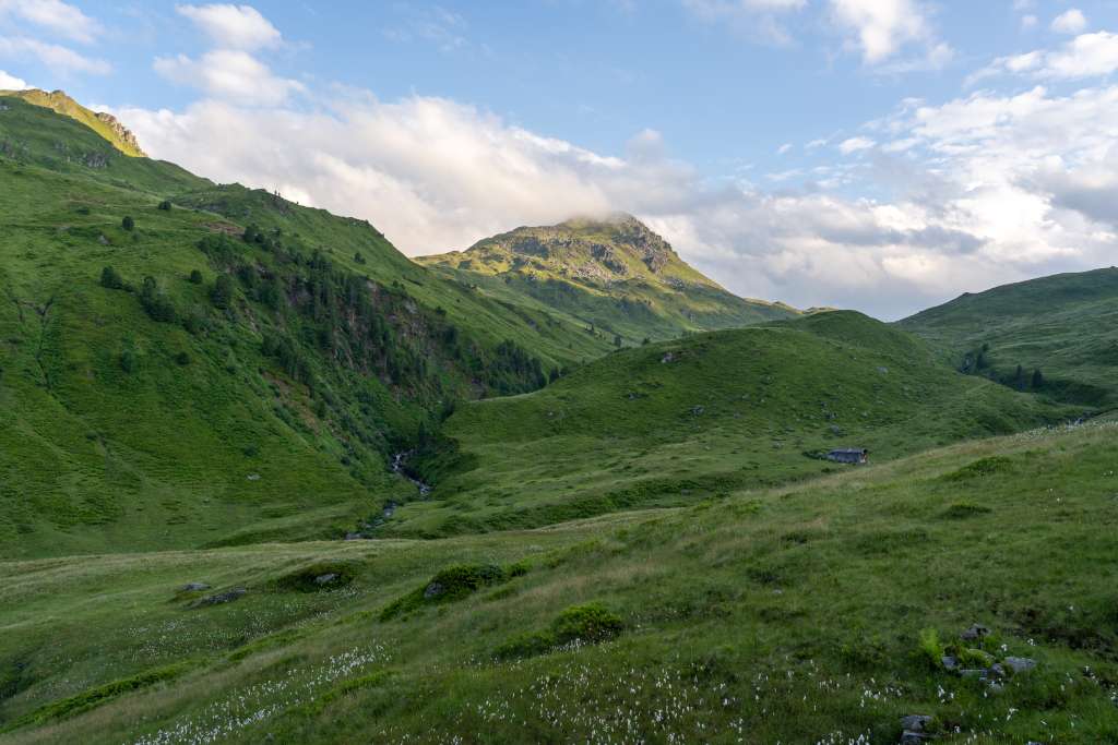 Abendstimmung in den Bergen