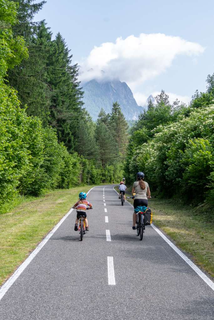 Alpe Adria Radweg mit Kindern