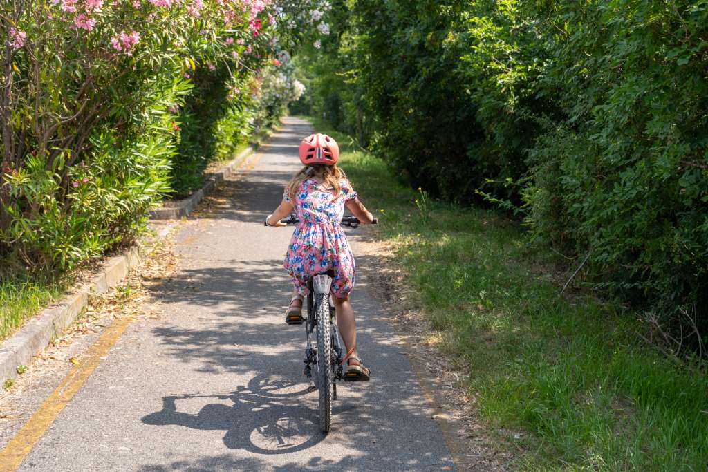 Fahrrad fahren in Grado