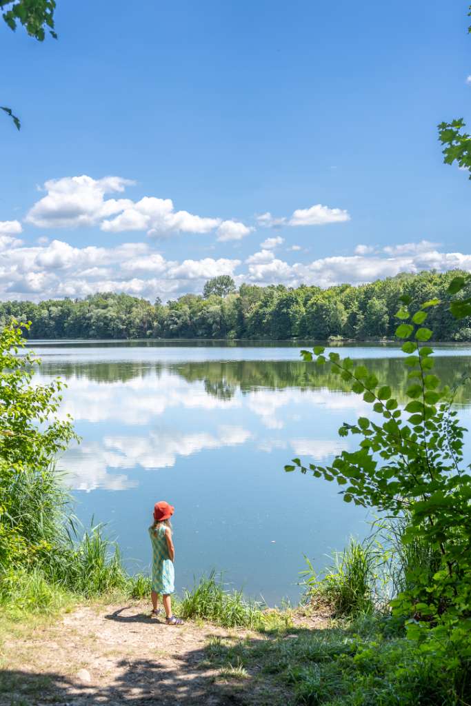 Geheimtipps Auwaldsee mit Kindern