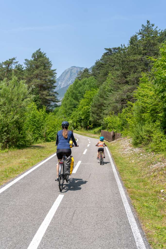 Unterwegs auf dem Alpe Adria Radweg