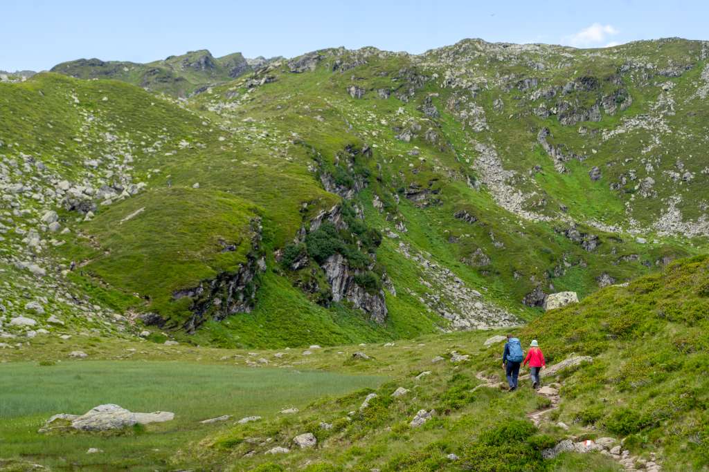 Wanderung von der Neuen Bamberger Hütte