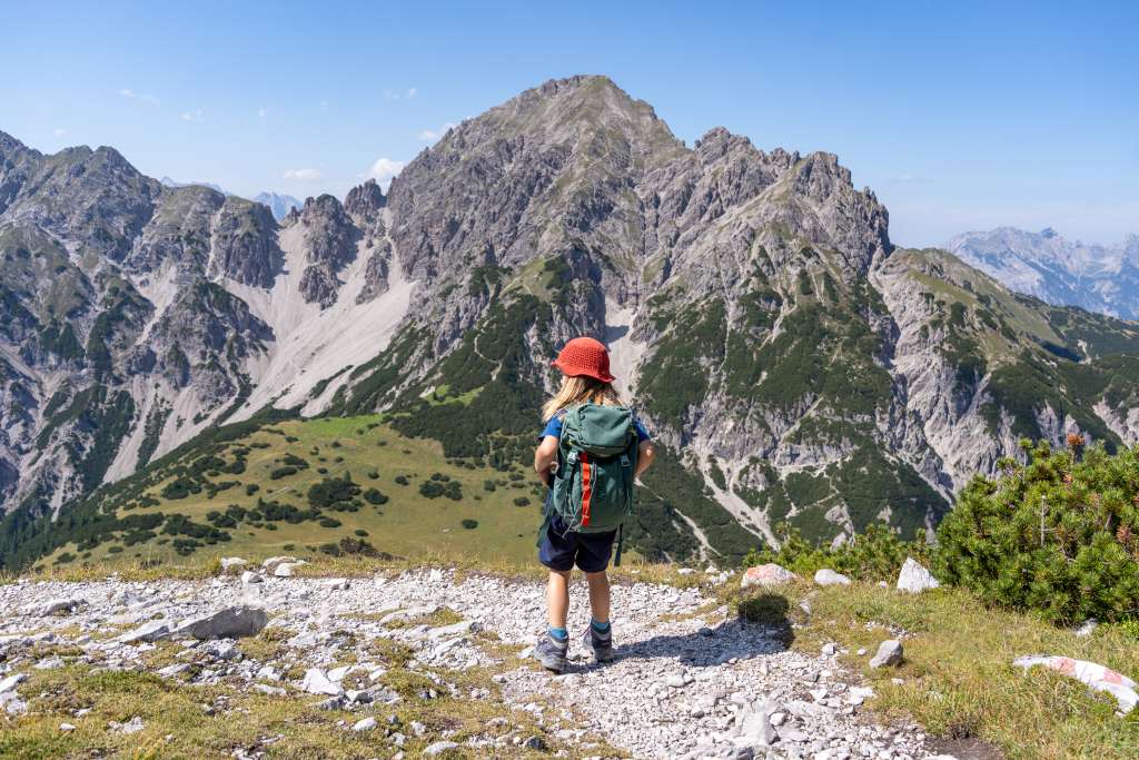 Abstieg zum Solsteinhaus