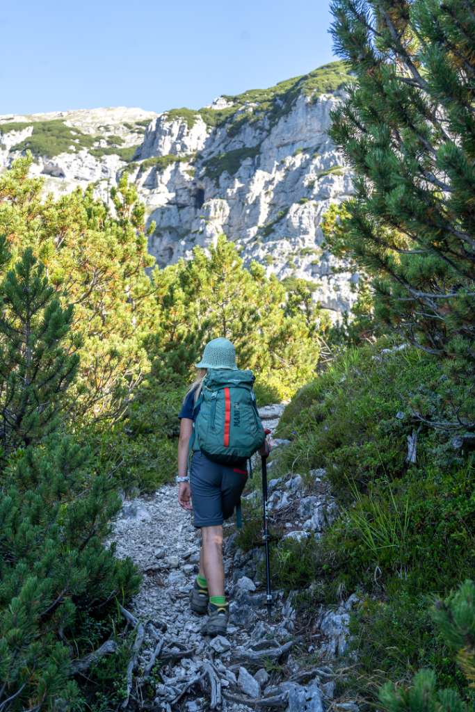 Aufsteig zum Solsteinsattel