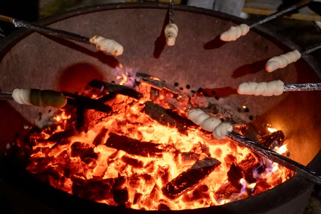 Familienerlebnisse Stockbrot