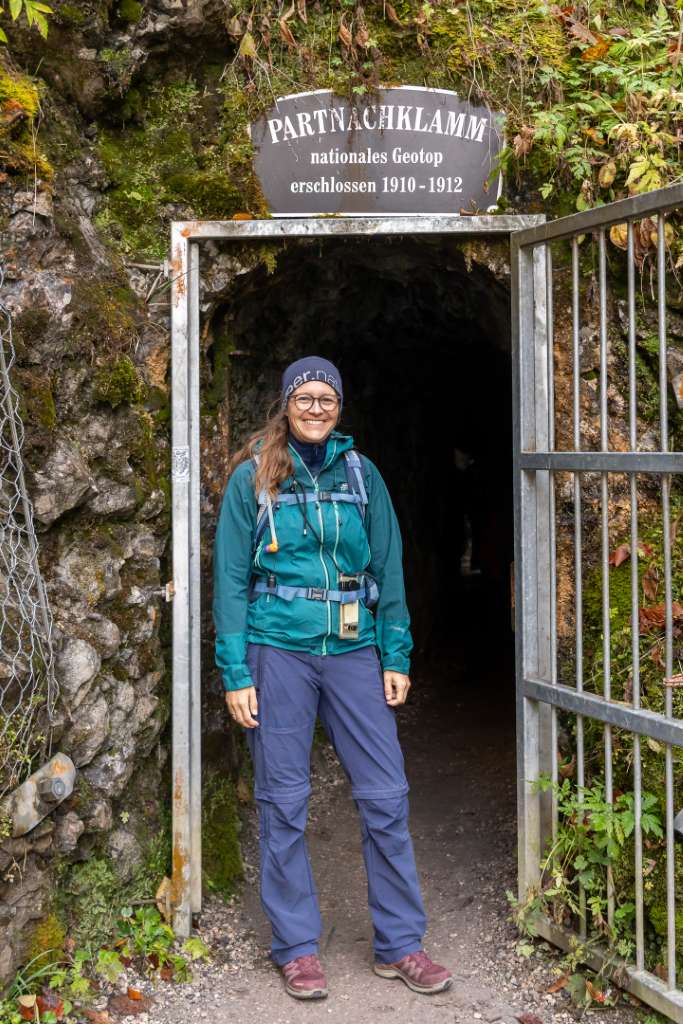 Partnachklamm mit Kindern Eingang