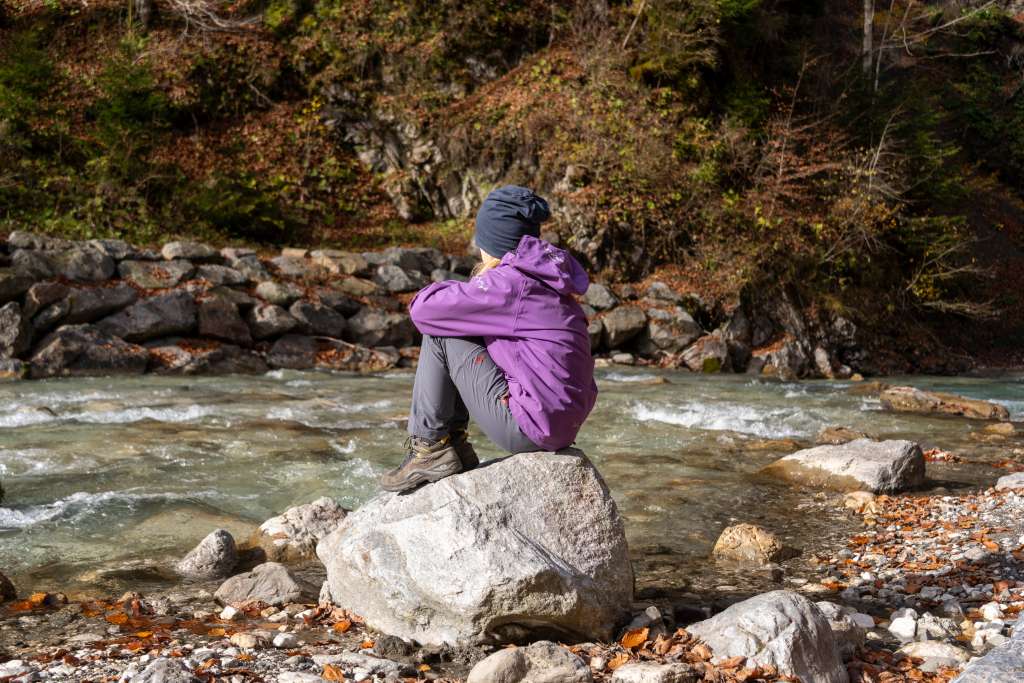 Pause an der Partnach