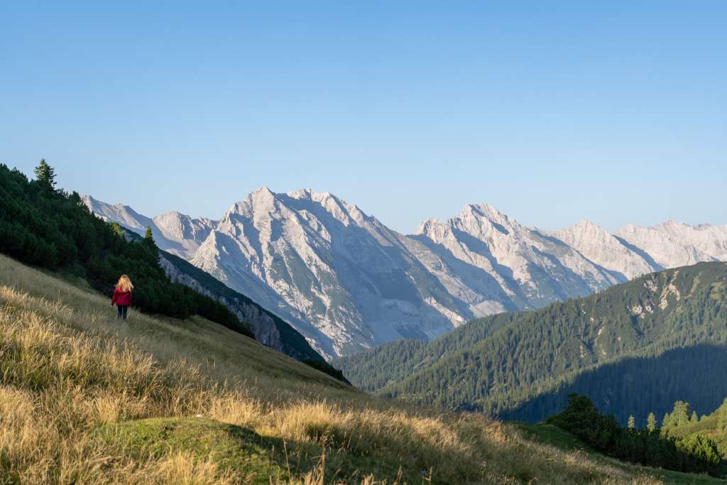 Sonnenuntergang am Solsteinhaus (2)